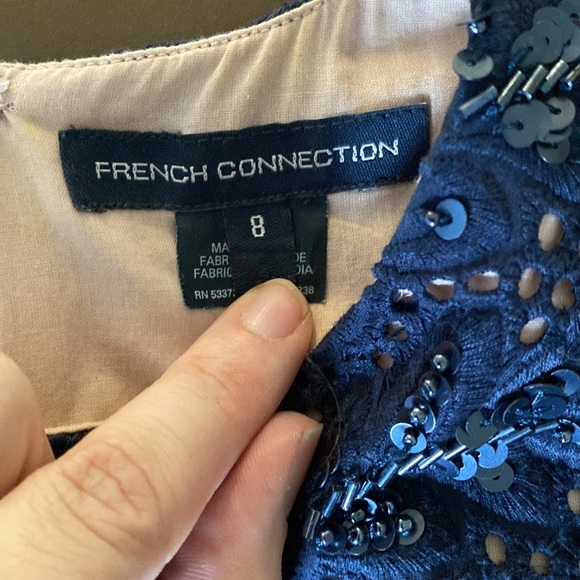 French Connection Beaded Mini Dress - Picture 4 of 11